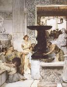 Alma-Tadema, Sir Lawrence The Sculpture Gallery (mk23) oil painting picture wholesale